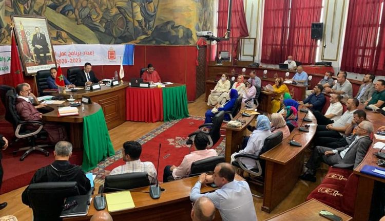 خلال انعقاد جلسة الدورة الإستثنائية ليوليوز